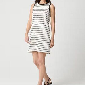 J.CREW Striped Crochet Dress, Size X-Small